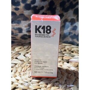 K18 Biomimetic Hairscience Leave-In Molecular Repair Hair Mask 50ml/1.7oz Vegan